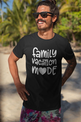 family vacation mode t-shirt
