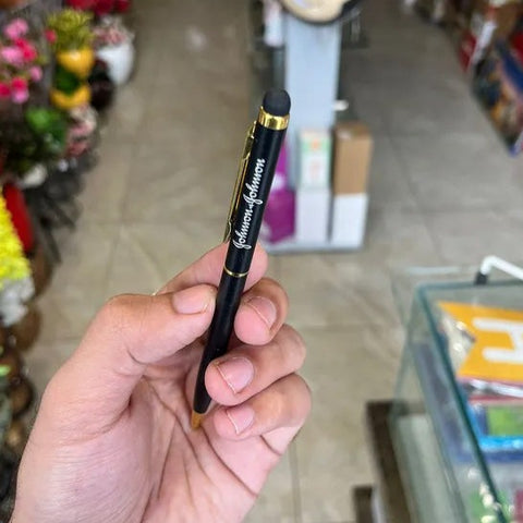 Golden Black Slim Pen